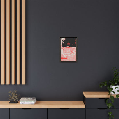 Back Wash - Framed Canvas