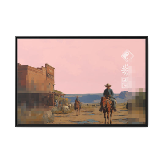Tavern - MDRN ANTQ - Framed Canvas