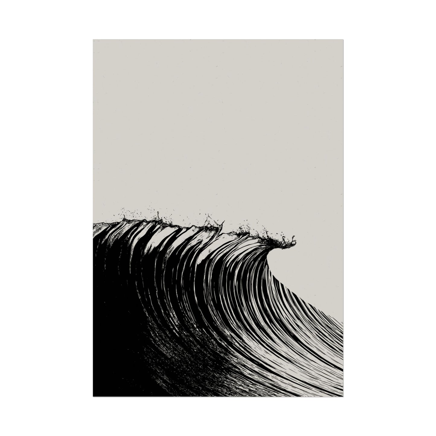 Peak - Black & White - Fine Art Print