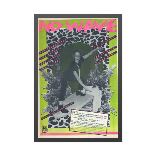 No Wave - Framed Print