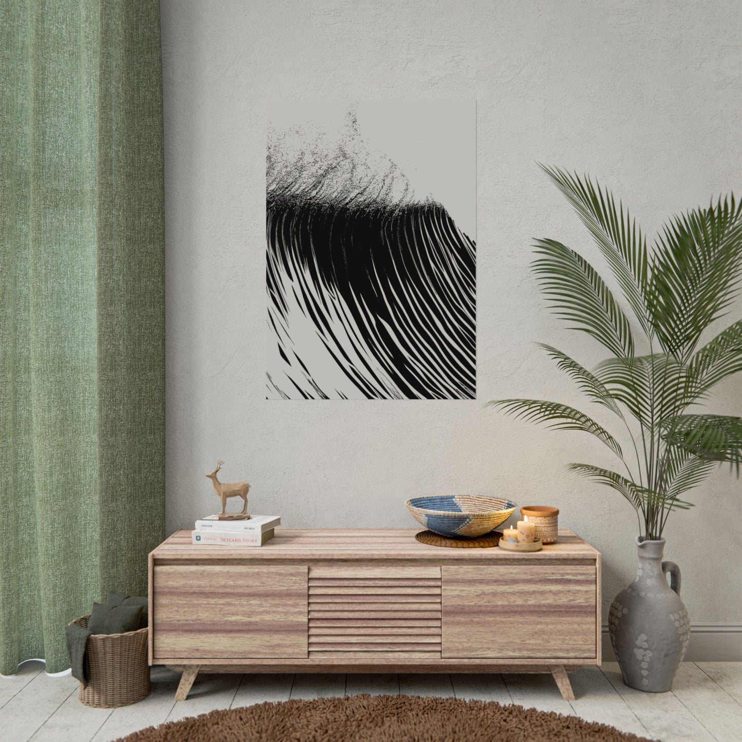 Ledge - Black & White - Fine Art Print