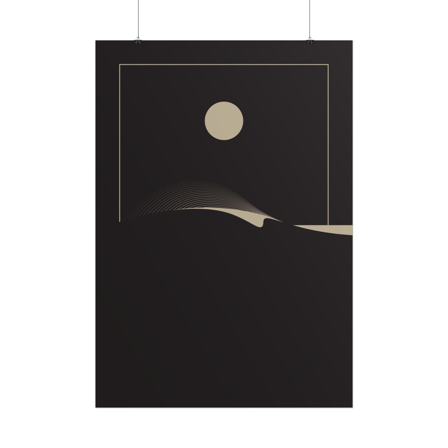 Night Wave 3 - Black - Fine Art Print