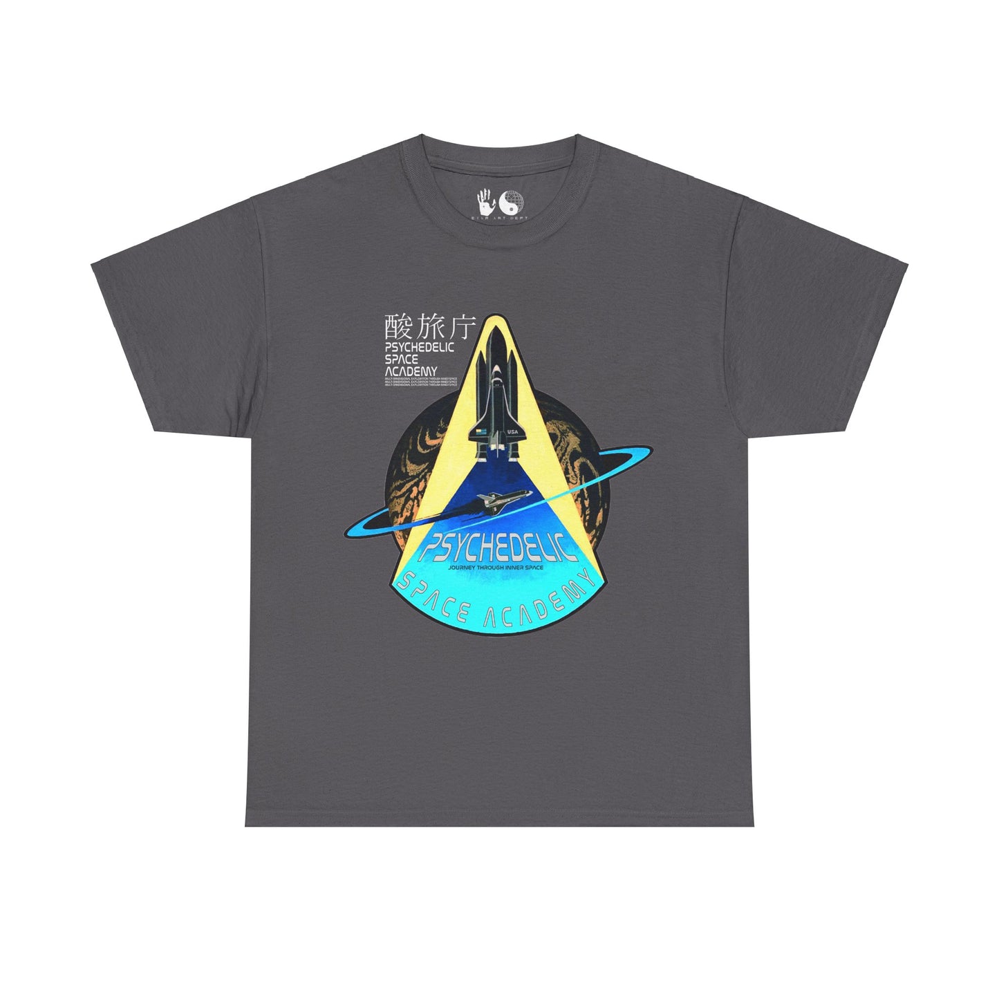 Blast Off Psychedelic Space Academy - T Shirt