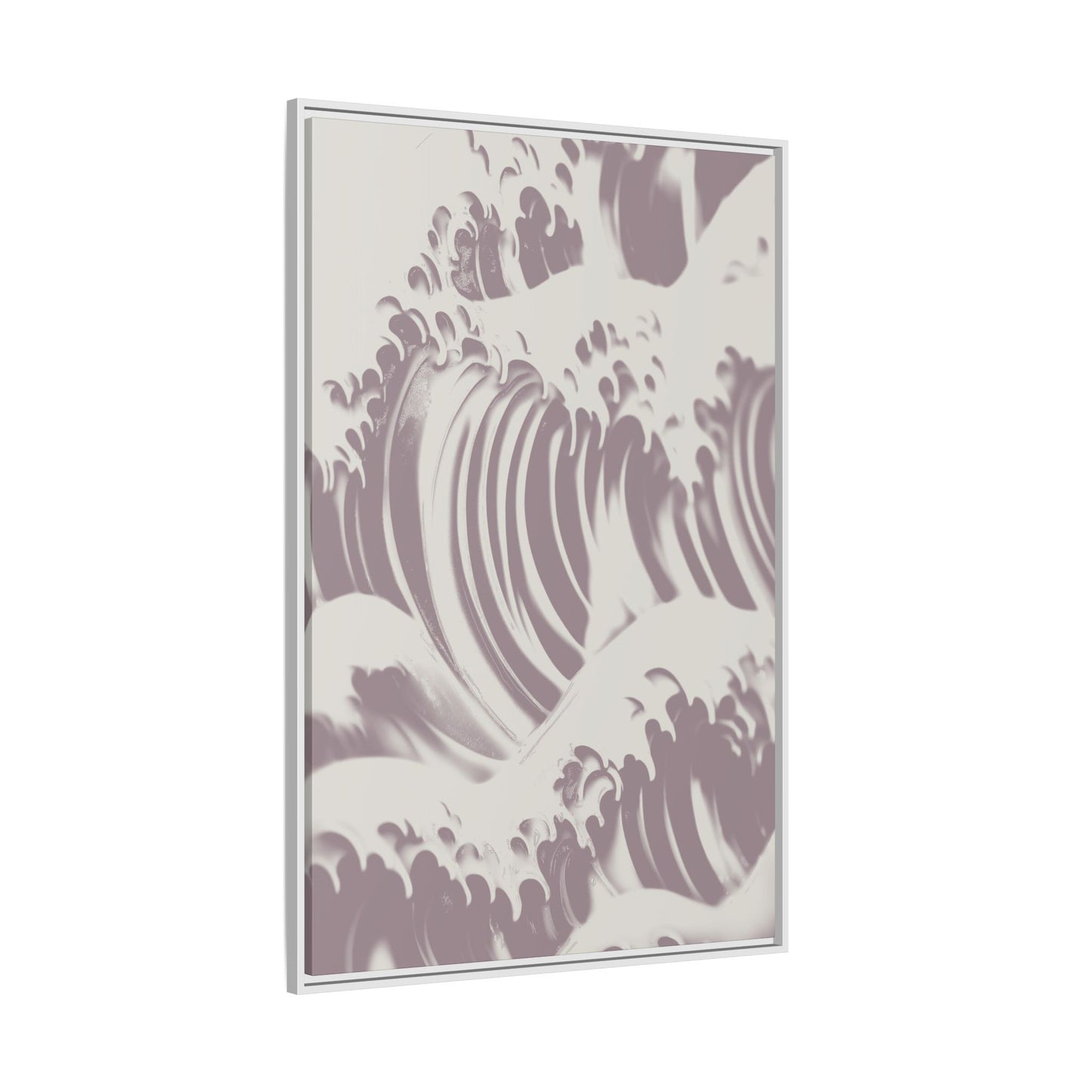 Eastern Crest - Purple Haze - Framed Canvas