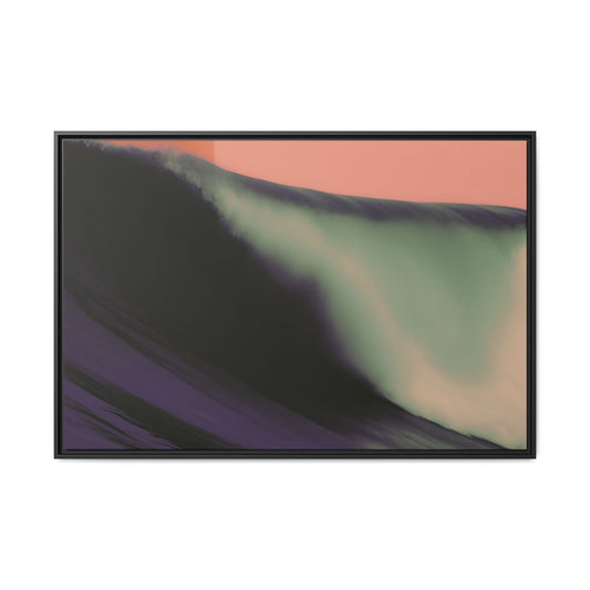 Sludge 5 - Framed Canvas