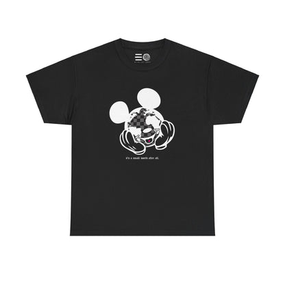 Mouse It's A Small World - Framed Print