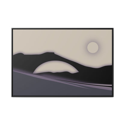 Archway - Purple Haze - Framed Canvas