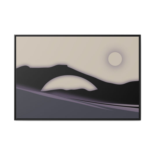 Archway - Purple Haze - Framed Canvas