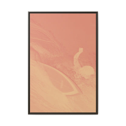 Buttons Cover Shot - Dawn - Framed Canvas