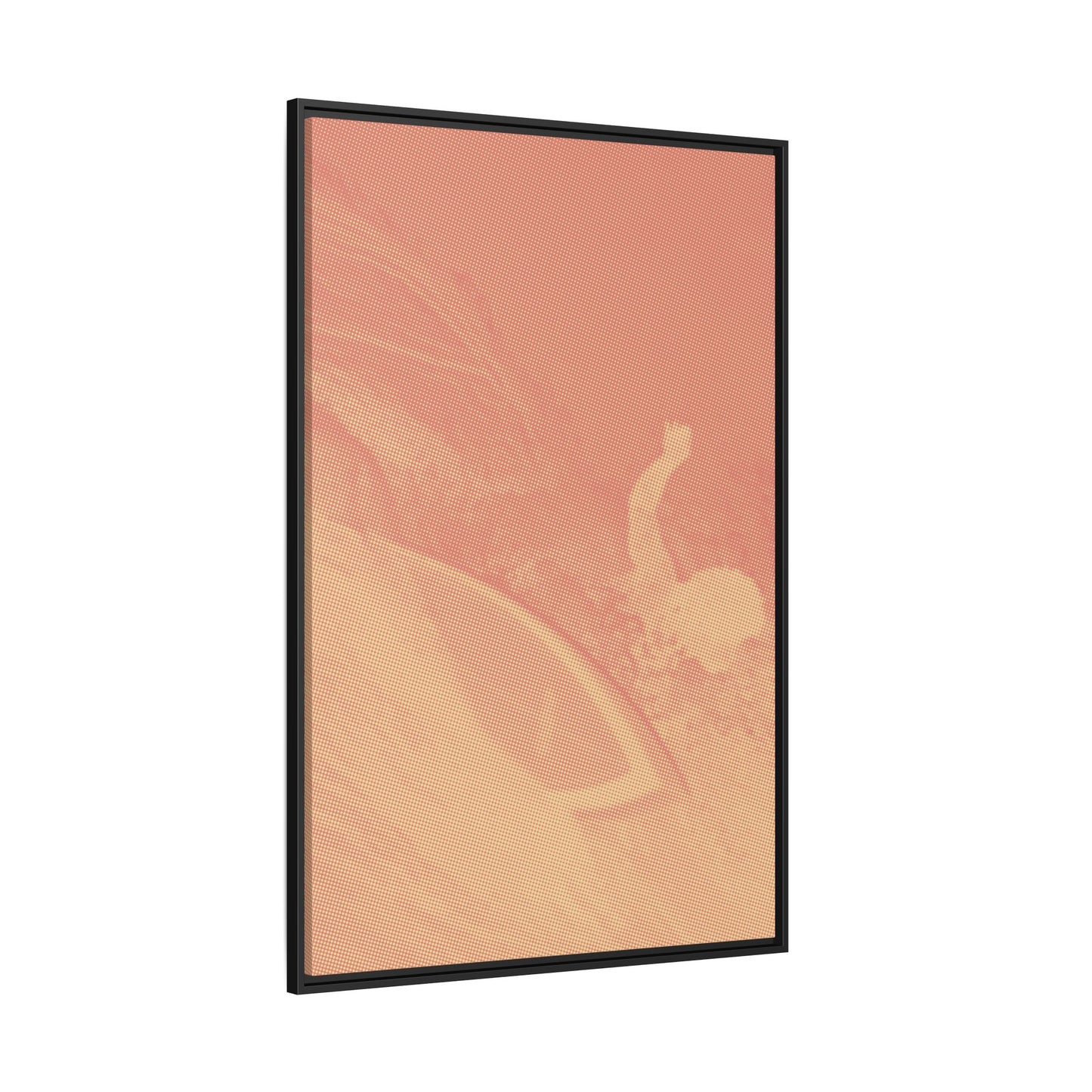Buttons Cover Shot - Dawn - Framed Canvas