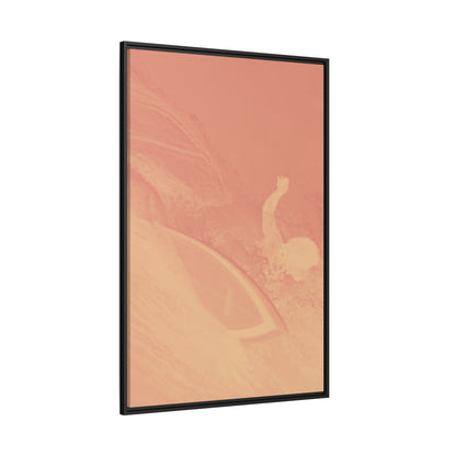 Buttons Cover Shot - Dawn - Framed Canvas