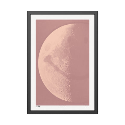 Hello Moon - Dusk - Framed Print