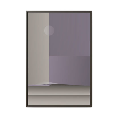 Runner - Purple Haze - Framed Canvas