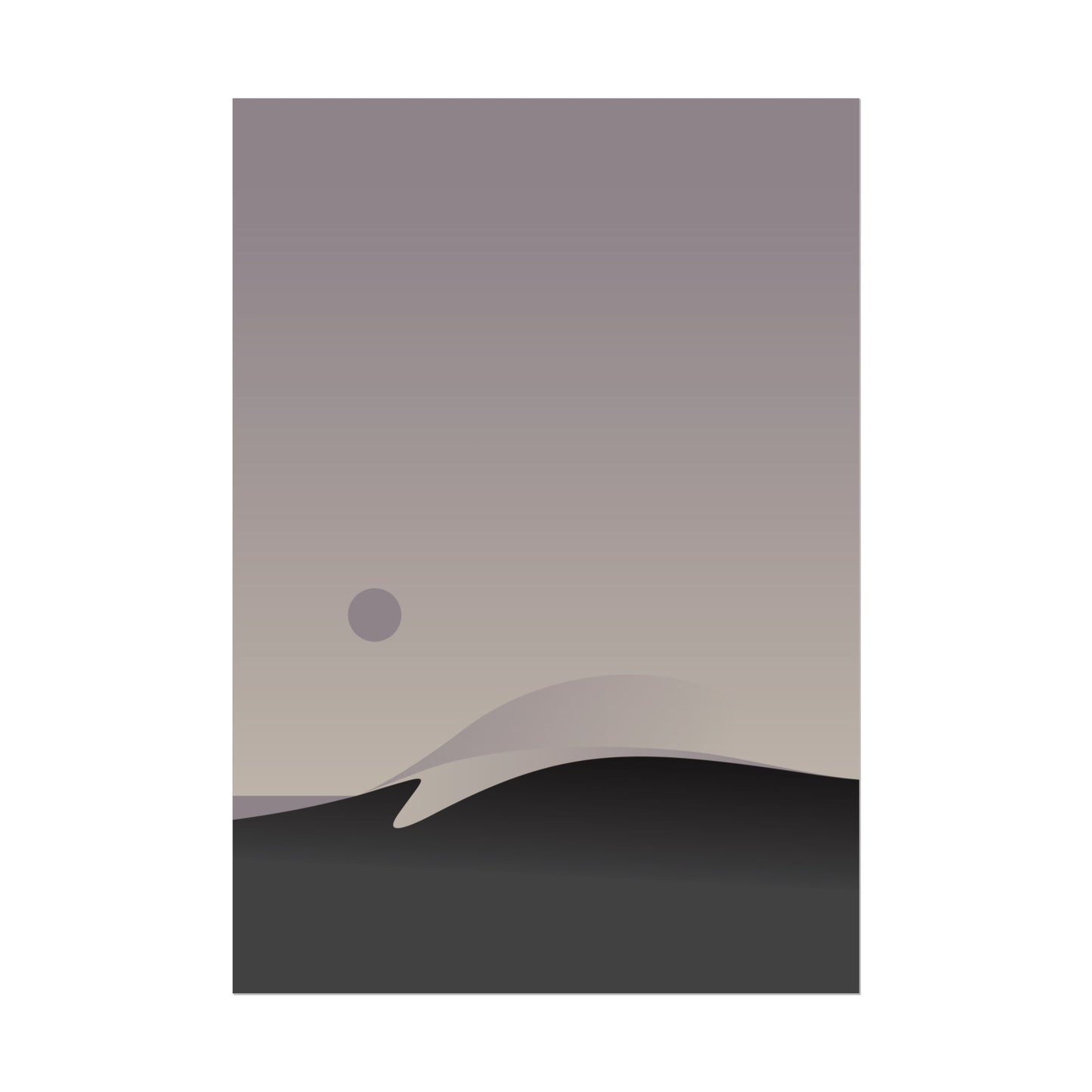 Hazy 4 - Purple Haze - Fine Art Print