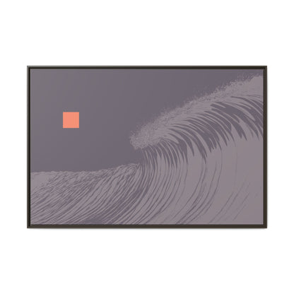 Rogue 2 - Purple Haze - XL Framed Canvas
