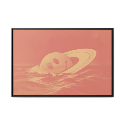 Everything Is Fine - Sunset - Framed Canvas