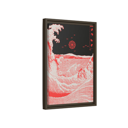 Back Wash - Framed Canvas