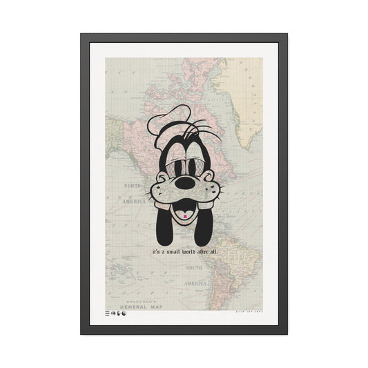 It's A Small World - Goof - Framed Print