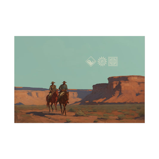 Westward - MDRN ANTQ - Fine Art Print