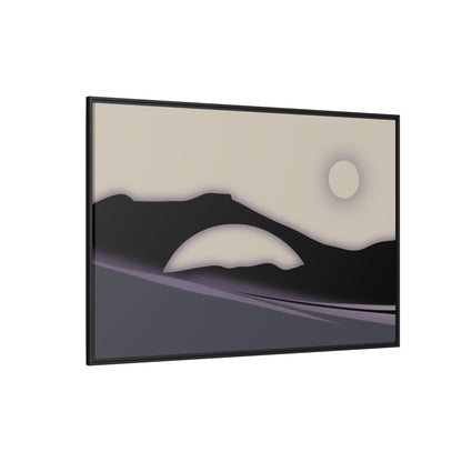 Archway - Purple Haze - Framed Canvas