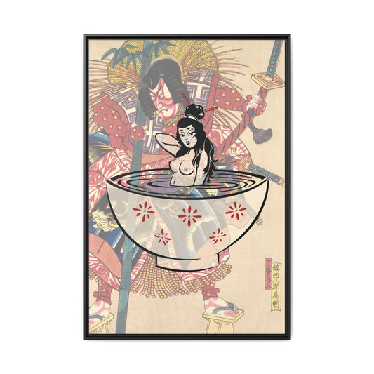 Kabuki Miso - Framed Canvas