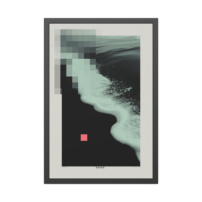 Washed 1 - Foam - Framed Print