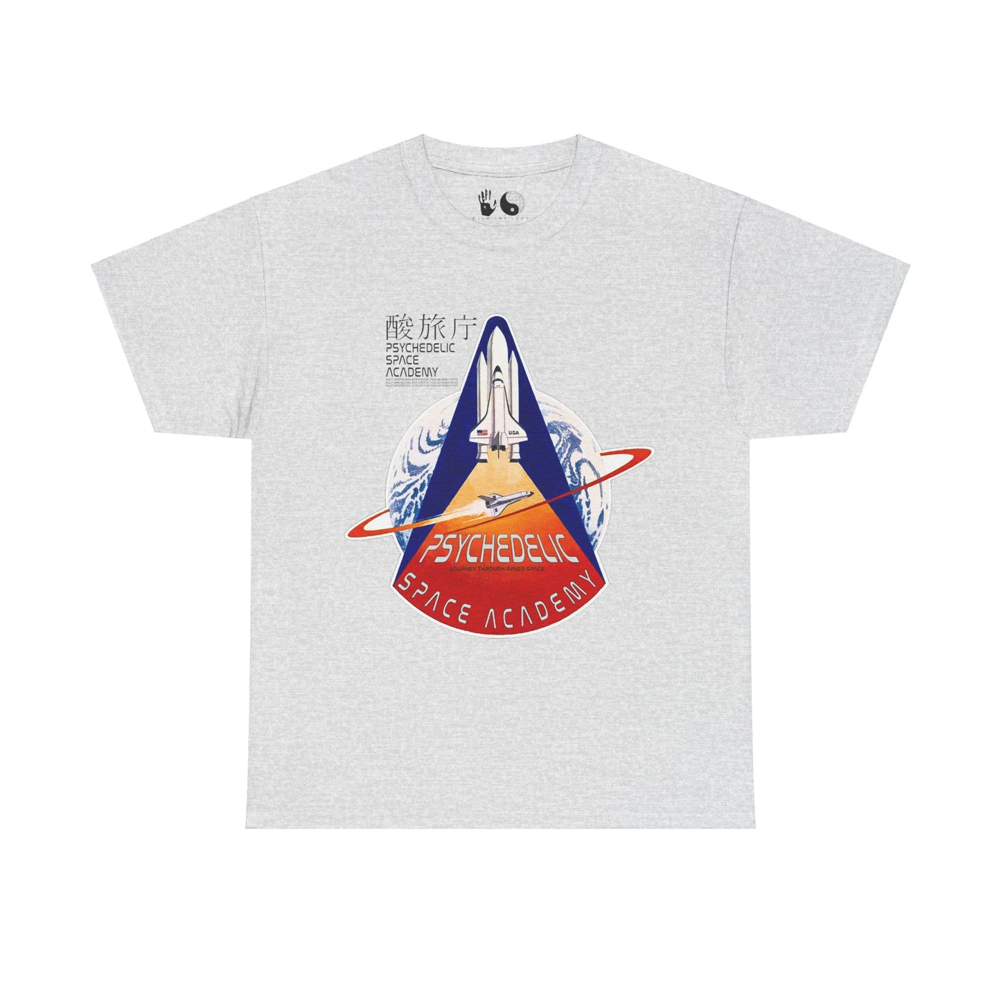 Blast Off Psychedelic Space Academy - T Shirt