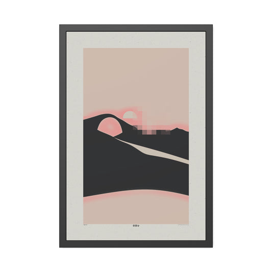 Arch - Dusk - Framed Print