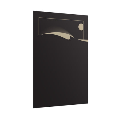 Night Wave 1 - Black - Fine Art Print