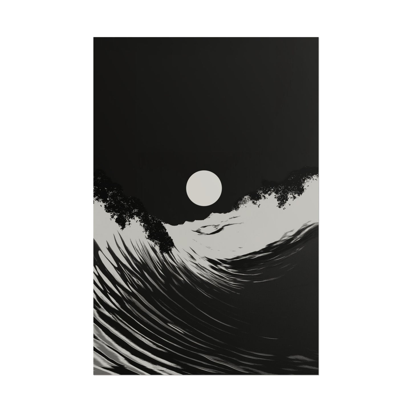 Washed - Black & White - Fine Art Print