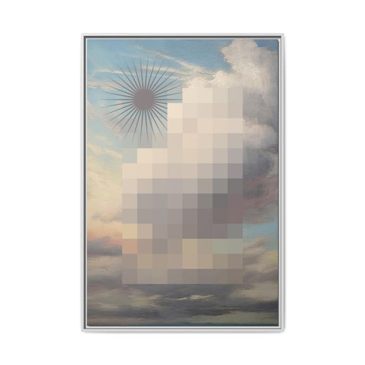 Stratus- Framed Canvas