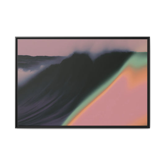 Sludge 4 - Framed Canvas