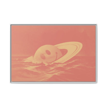 Everything Is Fine - Sunset - Framed Canvas