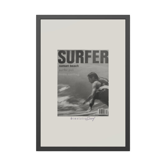 Curren Cover Shot - Framed Print
