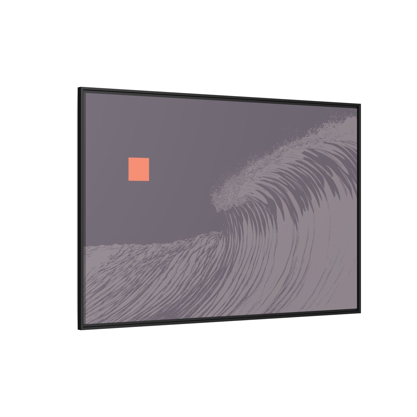 Rogue 2 - Purple Haze - XL Framed Canvas