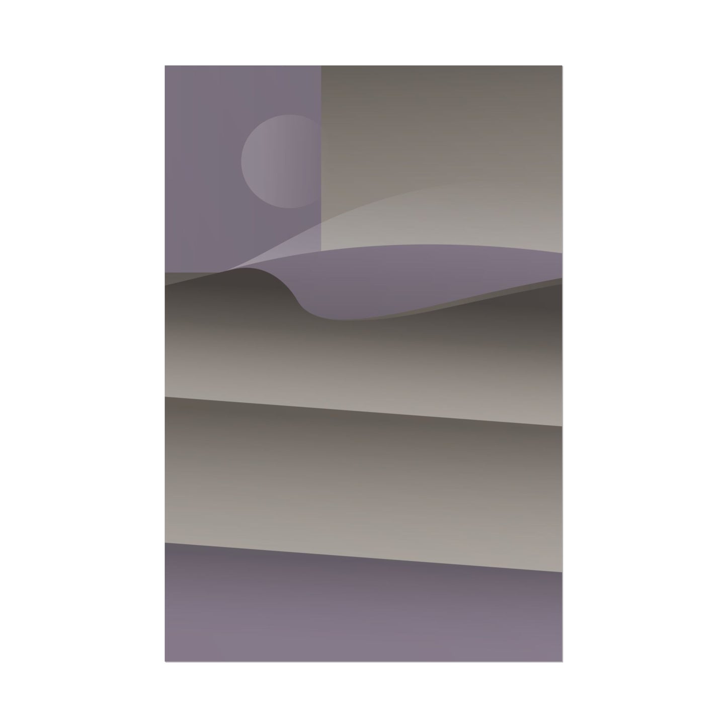 Stacked - Purple Haze - Fine Art Print