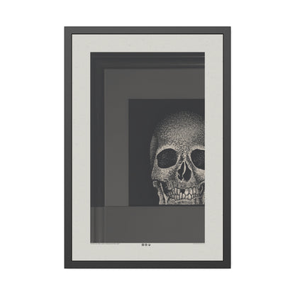 Underneath The Skin - Charcoal - Framed Print
