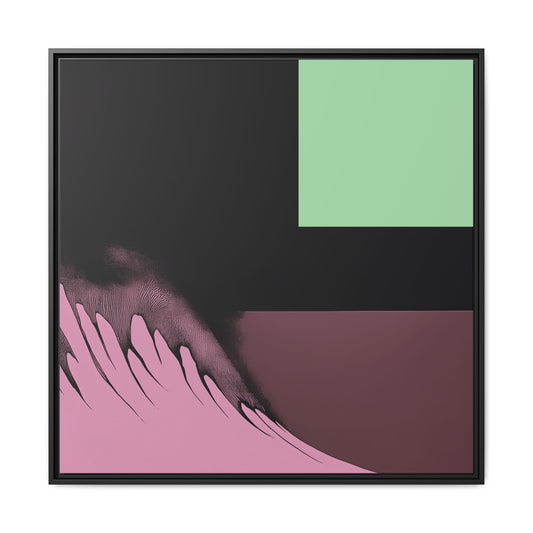 Scware - Pink Haze - Framed Canvas