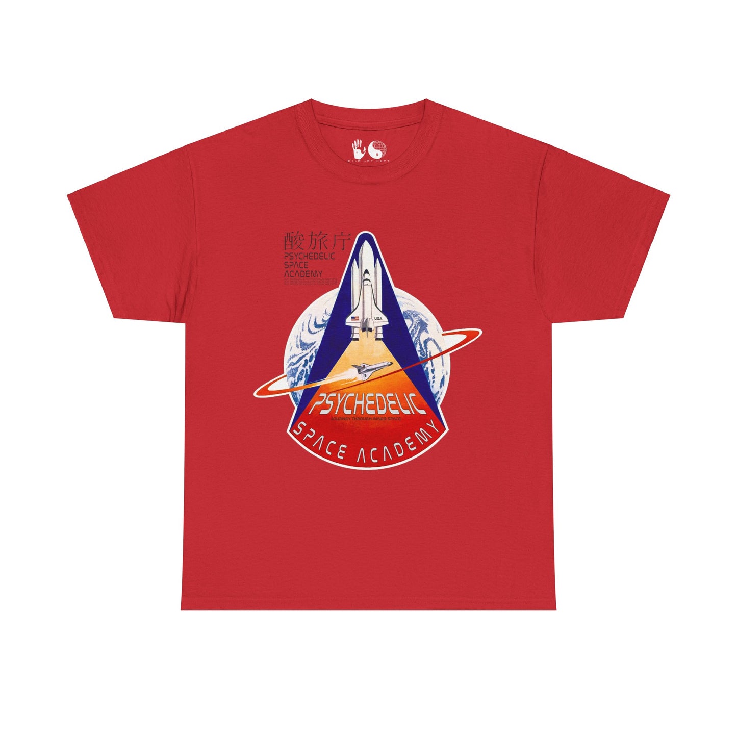 Blast Off Psychedelic Space Academy - T Shirt