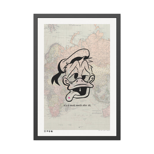 It's A Small World - Don - Framed Print