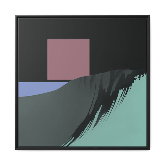 Scwared - Foam - Framed Canvas