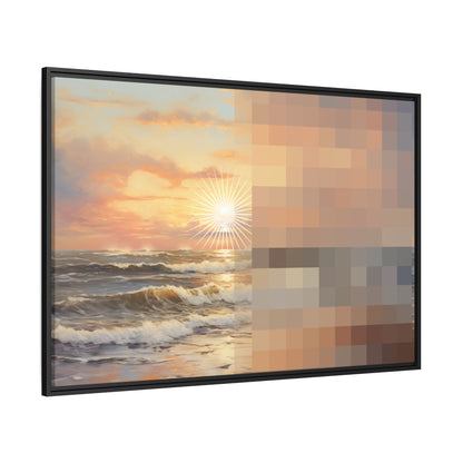 Golden Hour - Framed Canvas