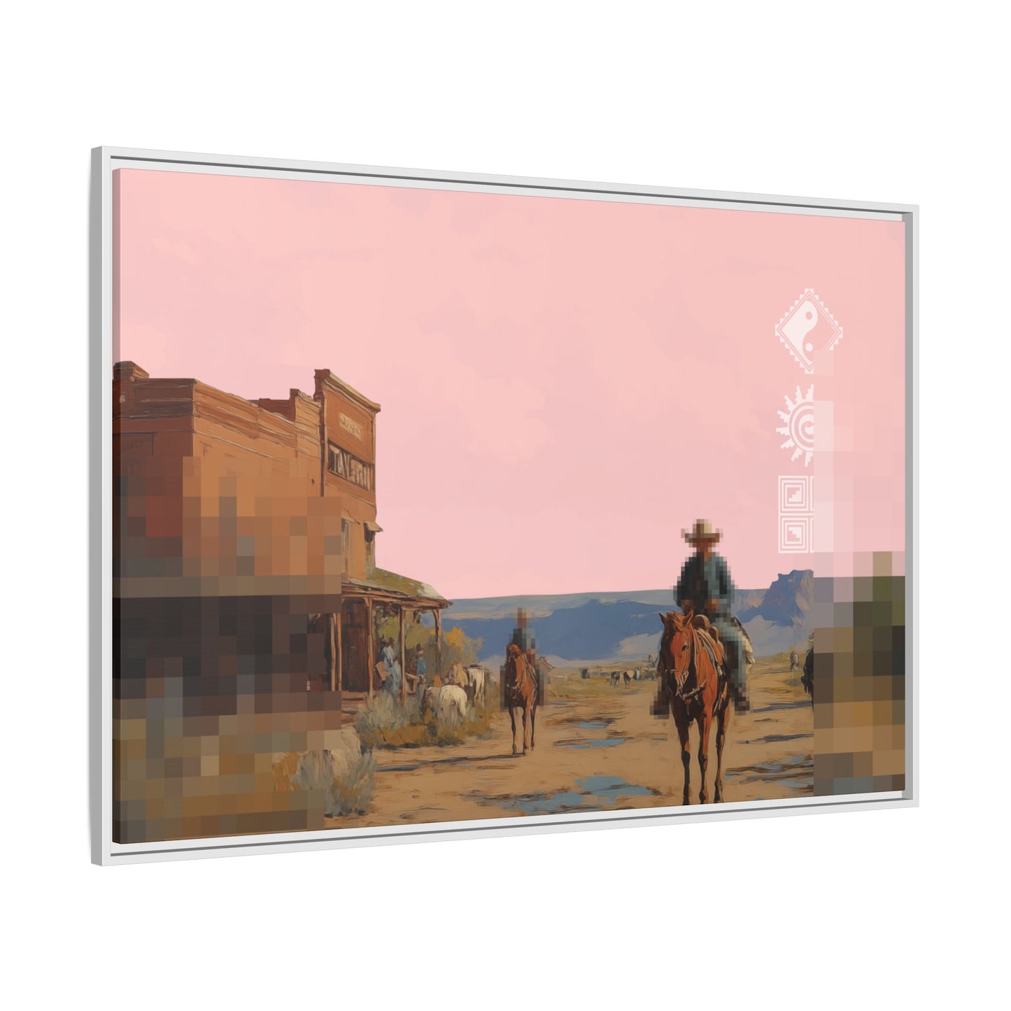 Tavern - MDRN ANTQ - Framed Canvas