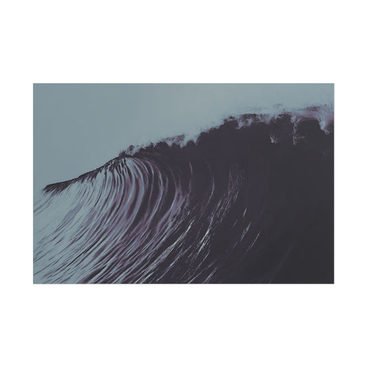 4D Surf - Blue Haze - Fine Art Print