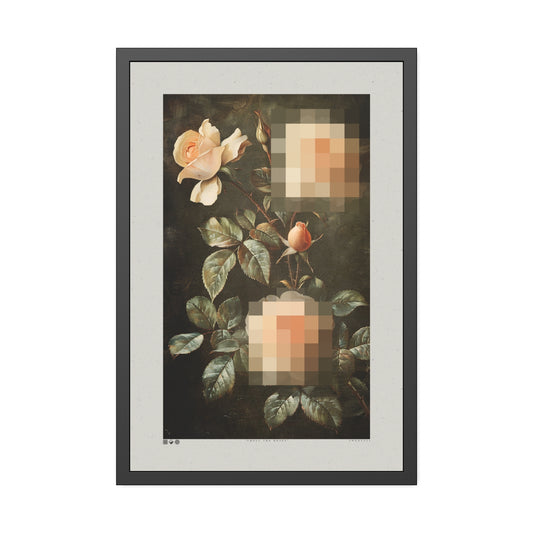 Smell The Roses 2 - Framed Print