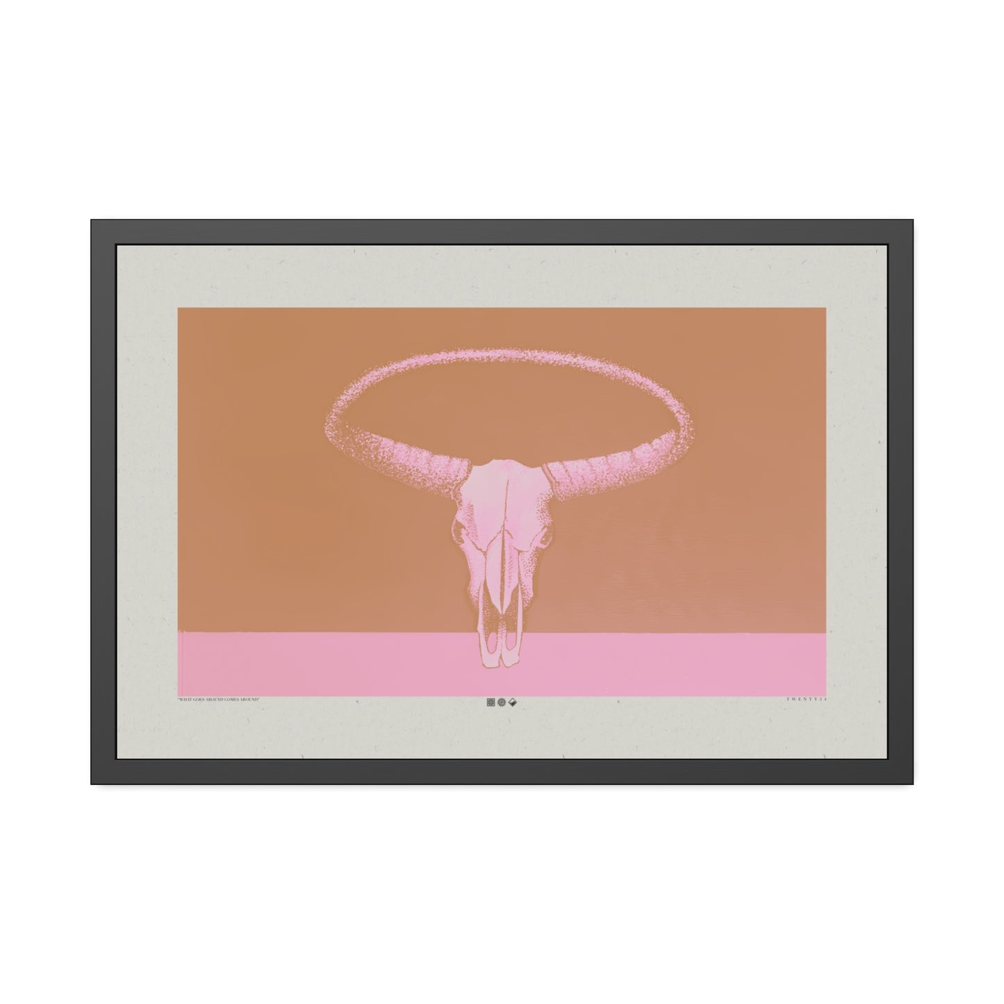 What Goes Around - Sunset - Framed Print