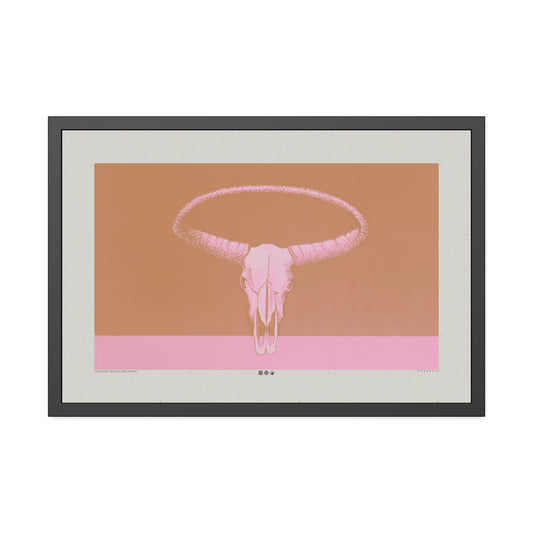 What Goes Around - Sunset - Framed Print