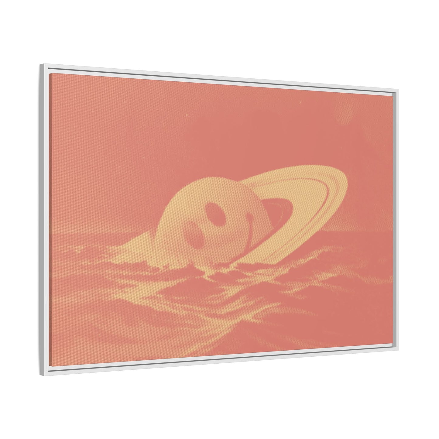 Everything Is Fine - Sunset - Framed Canvas