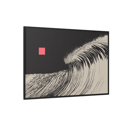 Rogue 2 - Black & White - XL Framed Canvas