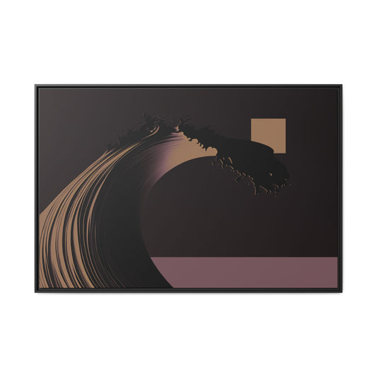 Ohara - Night - XL Framed Canvas